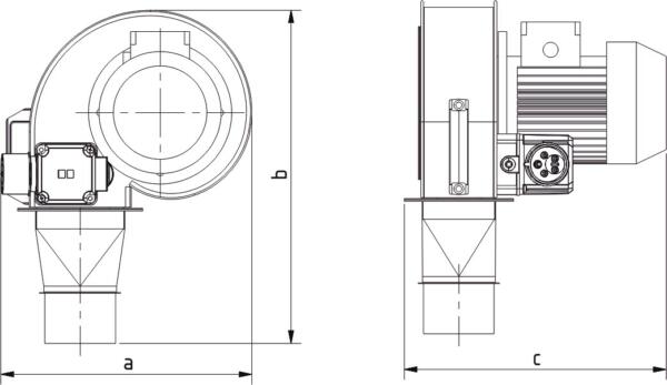 Air-Lance Economic radial fan LC 1,1 T - Image 3