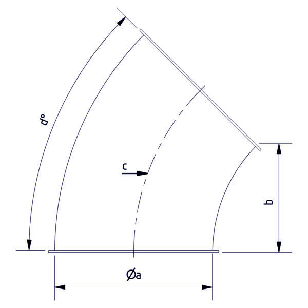 Convex segments 45° - Image 3
