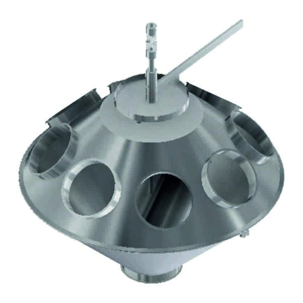 Rotary distributor eight-fold