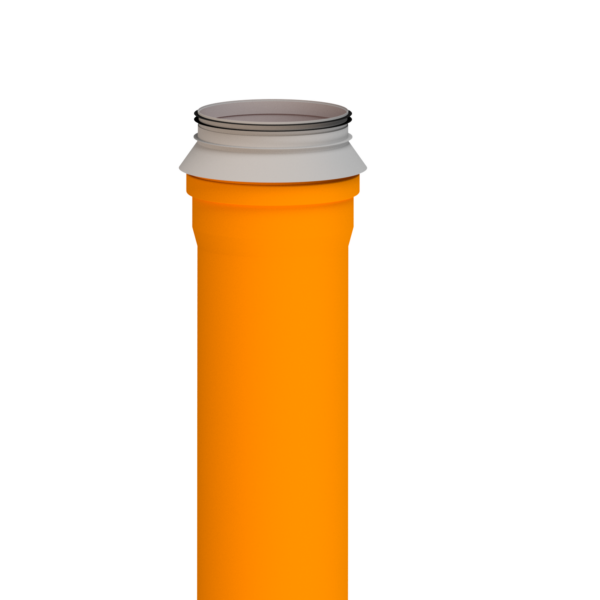 Connecting piece for KG pipe and spiral duct - Image 2
