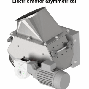 60° degree asymmetrical two way valve