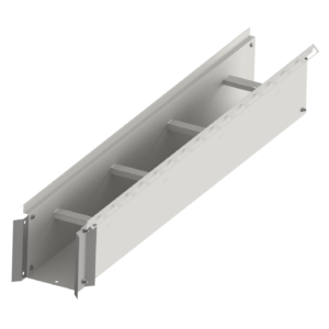 One-piece formwork with slotted holes