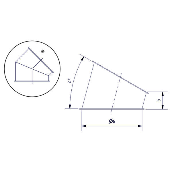 Segmento recto 30° - Imagen 3