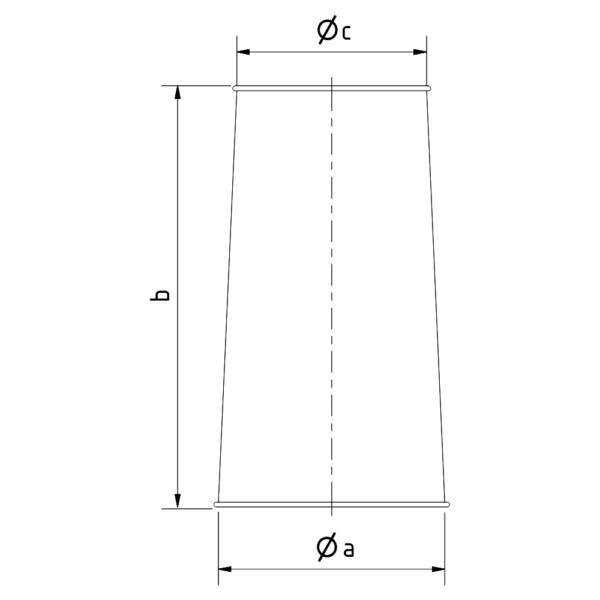 Reductor de tubo para tubos con borde rebordeado - Imagen 2