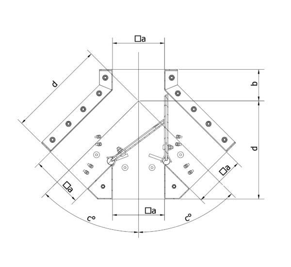 Válvula modular de dos vías 3×45° eléctrica - Imagen 2