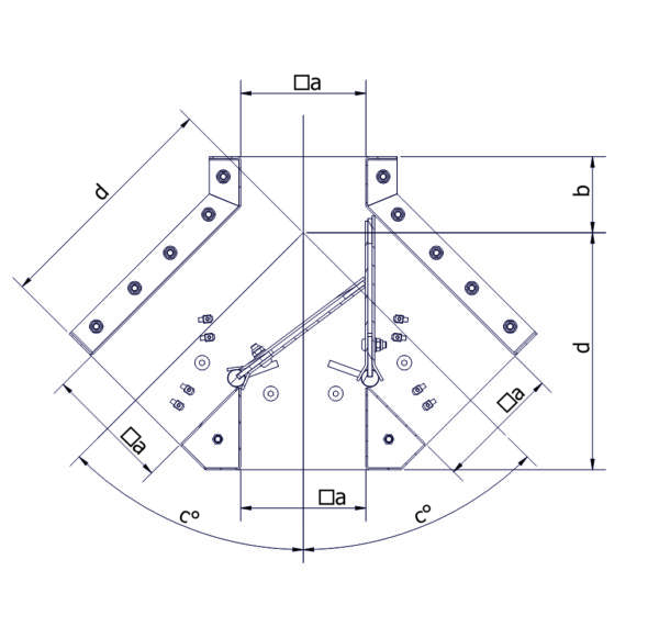 Distributeur modulaire 3x45° avec levier manuel – Image 3
