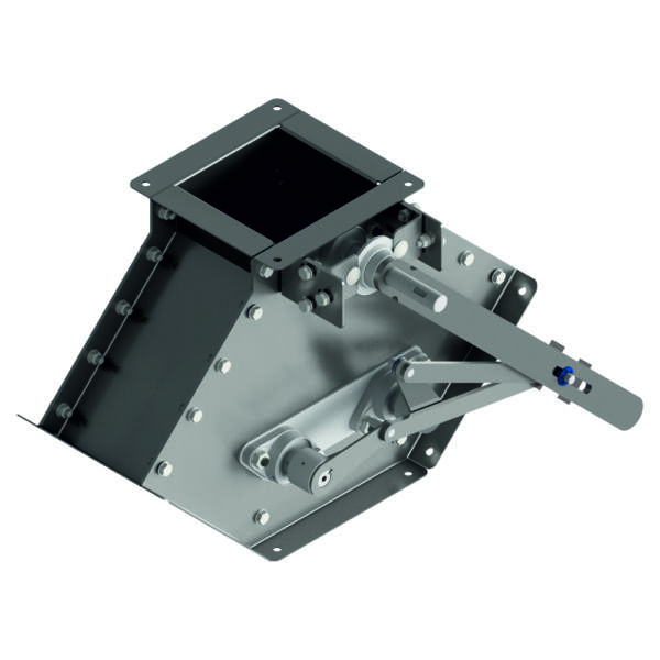Distributeur modulaire 3x45° avec levier manuel