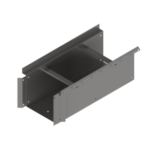 Caniveau avec trous oblongs pour grilles à fentes type 500