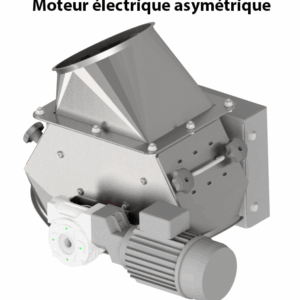 Vanne de distribution asymétrique à 60°