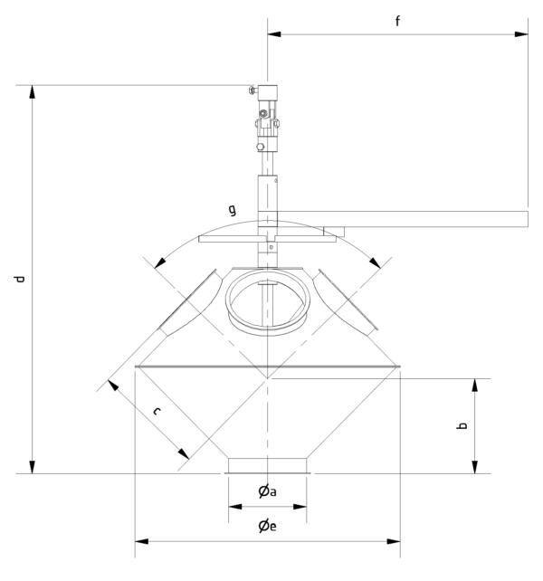 Drehrohrverteiler 4-fach – Bild 3