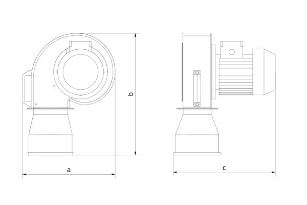 Air-Lance Economic Radialventilator LC 1,1 T – Bild 3