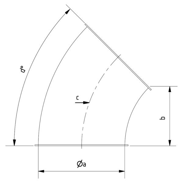 Segment ballig 45° 1,5 D – Bild 2