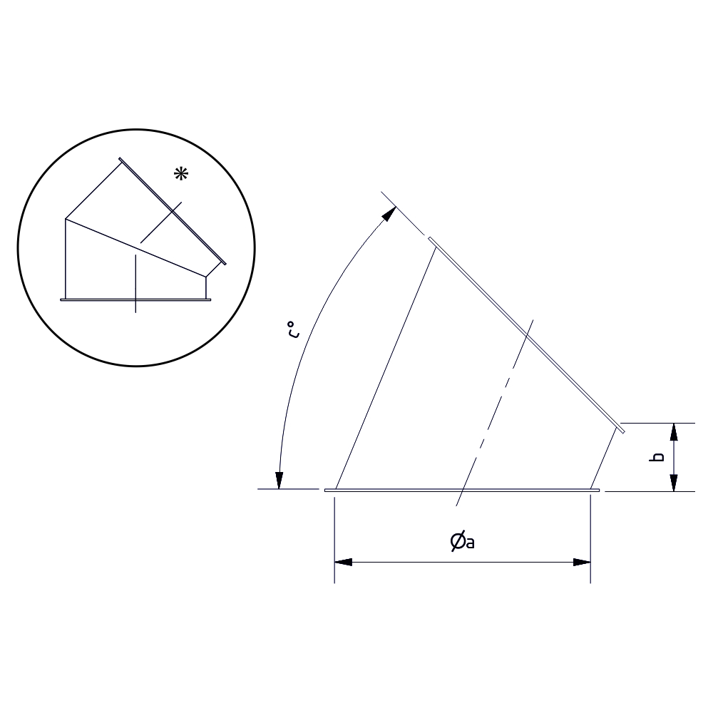 Segment gerade 45° – Bild 2