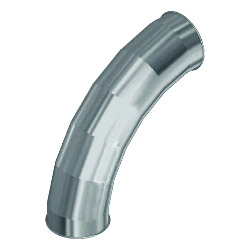 Gebläserohrbogen mit Wulst r=750