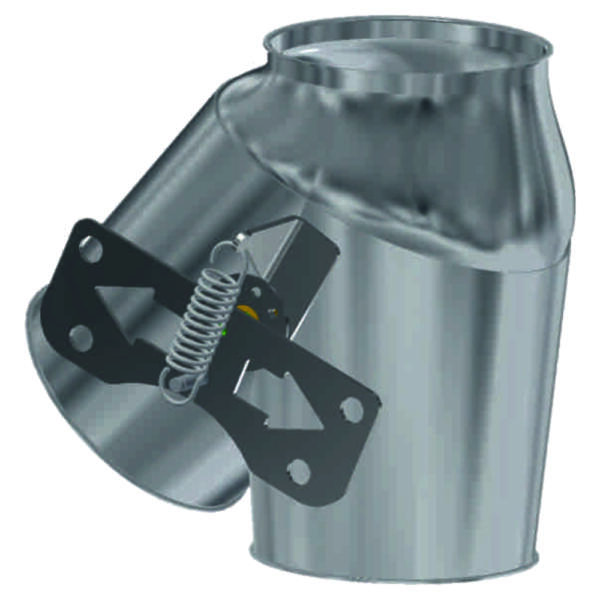 Modularer Klappkasten 1x45° mit Handhebel