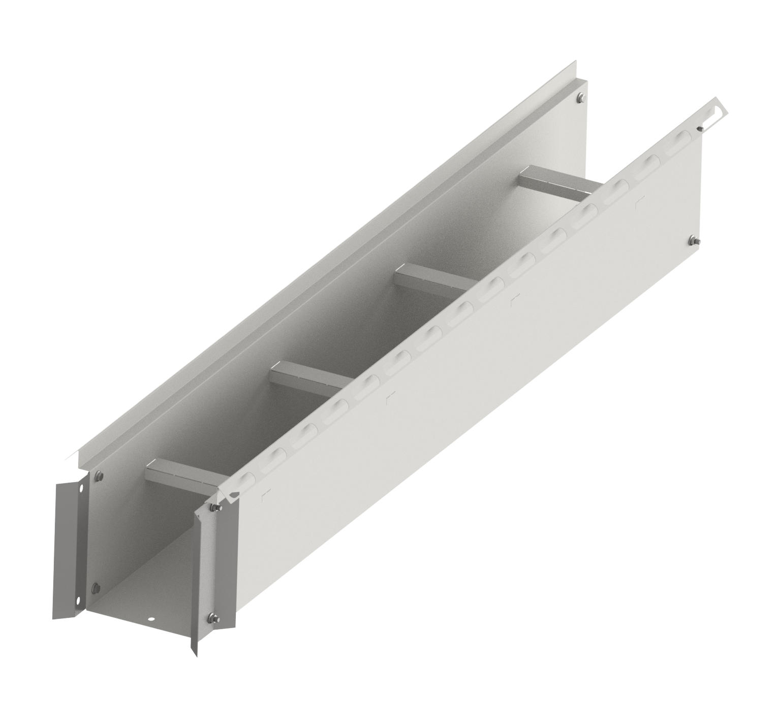 einteilige Schalung mit Langlöcher